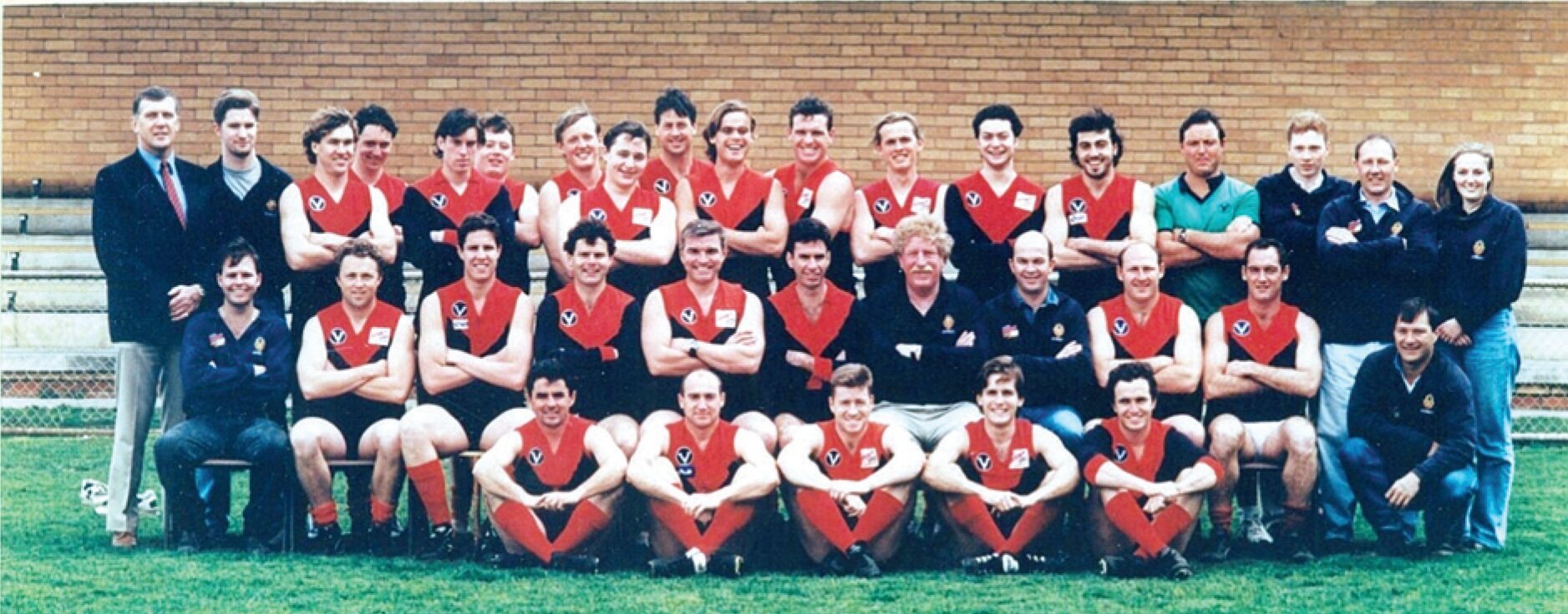 An early Old Brighton Grammarians team photo